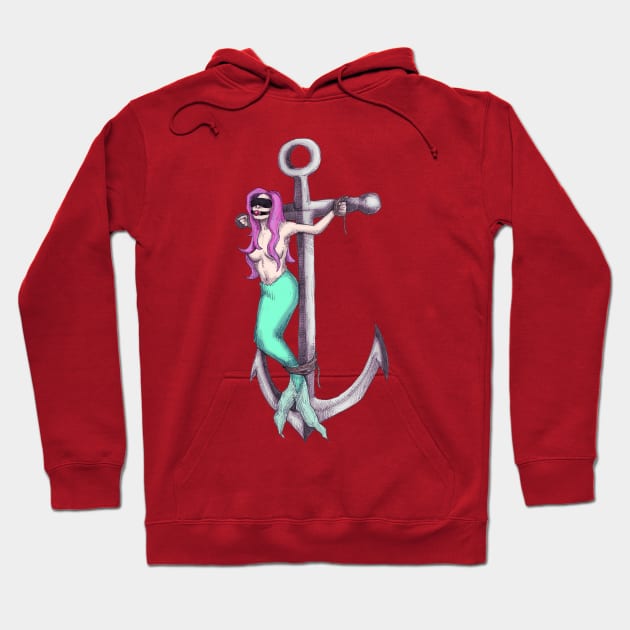 Bad Mermaid III Hoodie by LVBart